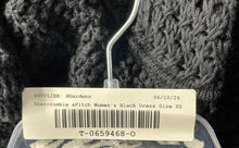 Load image into Gallery viewer, Abercrombie &amp; Fitch Womens Black Knitted Sleeveless Fit &amp; Flare Dress Size XS
