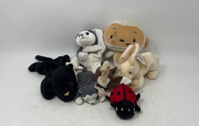 Load image into Gallery viewer, Lot Of 7 Pcs Ty Multicolor Stuffed Animal Classic Mini Toys Collection

