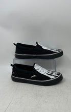 Load image into Gallery viewer, Airwalk Boys Ride Black White Skeleton Design Slip-On Sneaker Shoes Size 5
