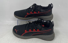 Load image into Gallery viewer, Puma Boys Escapade 399051-02 Black Red Lace-Up Low Top Sneakers Shoes Size 4
