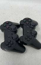Load image into Gallery viewer, Lite Black 2.4G Wireless Video Gaming Controller Gamepad 2 Pcs Not Tested
