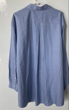 Load image into Gallery viewer, Brooks Brothers Mens Blue Printed Long Sleeve Dress Shirt Size 20 36/37

