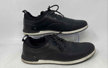 Load image into Gallery viewer, Aldo Mens Colby Black White Leather Lace-Up Low Top Sneaker Shoes Size 10
