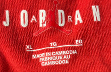 Load image into Gallery viewer, Nike Mens Jordan Jumpman Red Cotton Short Sleeve Crew Neck T-Shirt Size XL
