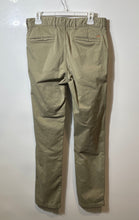 Load image into Gallery viewer, Hugo Boss Mens Khaki Flat Front Slash Pocket Slim Fit Chino Pants Size 32/32
