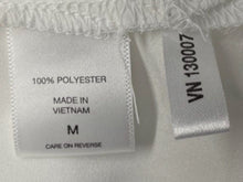 Load image into Gallery viewer, 7th Avenue Design Studio New York &amp; Co Womens White Split Neck Blouse Top Size M

