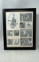 Load image into Gallery viewer, Black Wooden Hanging Jewelry Box And Multi Photo Frame Organizer

