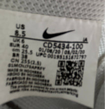 Load image into Gallery viewer, Nike Womens Court Vision CD5434-100 White Lace-Up Sneaker Shoes Size 8.5
