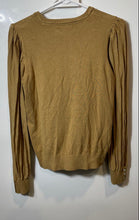 Load image into Gallery viewer, Karl Lagerfeld Womens Brown Long Sleeve Ribbed Hem Pullover Sweater Size PM
