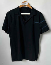 Load image into Gallery viewer, Emporio Armani Mens Black Short Sleeve Spread Collar Polo Shirt Size XXXL
