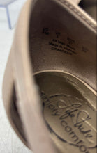 Load image into Gallery viewer, Life Stride Womens Brown Leather Round Toe Slip-On Wedge Pump Heels Size 7M
