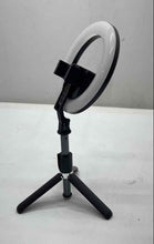 Load image into Gallery viewer, Monster MSV7-1007-MWT 7 Inch Rechargeable LED Ring Light Tripod Not Tested

