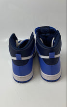 Load image into Gallery viewer, Nike Boys Dunk High DD2314-400 Blue White Lace-Up Mid Top Sneakers Shoes Size 7Y
