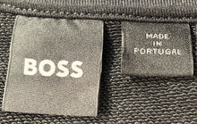 Load image into Gallery viewer, Hugo Boss Mens Black Long Sleeve Round Neck Pullover Sweatshirt Size Medium
