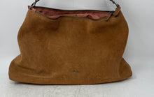 Load image into Gallery viewer, Velez Womens Brown Leather Adjustable Strap Pockets Zip Top Lined Shoulder Bag
