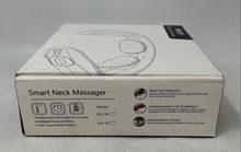 Load image into Gallery viewer, Ailuen White Gray Wireless Portable Smart Neck Massager With Box Untested

