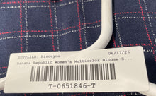Load image into Gallery viewer, Banana Republic Womens Multicolor Plaid Sleeveless Blouse Top Size Medium
