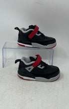 Load image into Gallery viewer, Nike Kids Air Jordan Spizike Low Black Hook &amp; Loop Sneaker Shoes Size 8C
