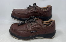 Load image into Gallery viewer, Florsheim Mens Compadre Brown Leather Lace-Up Low Top Oxford Shoes Size 10EEE
