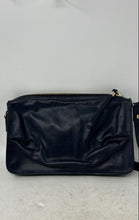 Load image into Gallery viewer, Tre Vero Womens Black Leather Single Strap Pockets Zip Top Lined Crossbody Bag
