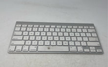 Load image into Gallery viewer, Apple Model A1314 White Silver Portable Wireless Standard Keyboard Not Tested
