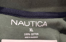 Load image into Gallery viewer, Nautica Mens Dark Green Navy Blue Cotton Short Sleeve Polo Shirt Size XL
