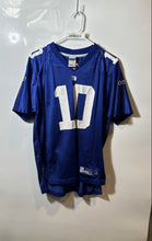 Load image into Gallery viewer, Reebok Kids Blue And White New York Giants Eli Manning #10 Jersey Size XL 18-20
