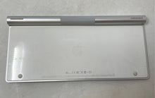 Load image into Gallery viewer, Apple Silver White Compact Portable Wireless Keyboard Model A1314 Untested
