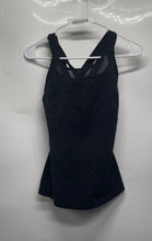Load image into Gallery viewer, Lululemon Womens Black Scoop Neck Wide Strap Crossback Tank Top Size 4

