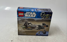Load image into Gallery viewer, Lego #75436 Star Wars The Mandalorian &amp; Grogu's Speeder Bike Complete Set w/ Box
