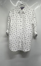 Load image into Gallery viewer, Gloria Vanderbilt Mens White Long Sleeve Button-Up Shirt Size Medium
