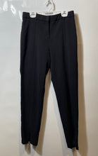 Load image into Gallery viewer, Calvin Klein Womens Black Flat Front Straight Leg Stretch Dress Pants Size 2
