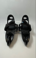 Load image into Gallery viewer, Cardiff Skate Co. Unisex Model S2 Black Adjustable Roller Skates Size Large
