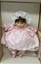 Load image into Gallery viewer, Dolls By Pauline Limited Edition Brown Hair Blue Eyes Adelaide Baby Doll w/ Tags
