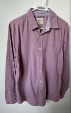 Load image into Gallery viewer, American Eagle Outfitters Mens Red Check Print Slim Fit Button-Up Shirt Size L
