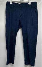Load image into Gallery viewer, Tommy Hilfiger Mens Blue Printed Flat Front Custom-Fit Chino Pants Size 33/30
