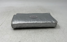 Load image into Gallery viewer, Kipling Womens Pixi Metallic Gray Multiple Credit Card Slots Trifold Wallet
