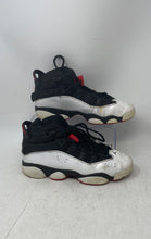 Load image into Gallery viewer, Nike Kids Jordan 6 Rings 323419-067 Black White Lace-Up Sneakers Shoes Size 6Y
