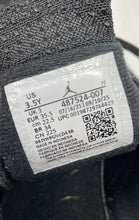 Load image into Gallery viewer, Authentic Nike Boys Air Jordan 14 Retro 487524 Black Blue Sneakers Shoes Sz 3.5Y
