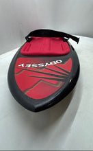 Load image into Gallery viewer, Odyssey Hydroslide Red And Black Water Sports Kneeboard With Knee Strap

