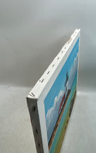 Load image into Gallery viewer, House Of Usher Lighthouse On The Beach Signed Canvas Wall Art Painting
