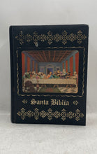 Load image into Gallery viewer, Santa Biblia Holy Bible Edition 1977 Black Hardcover Illustrated Spanish Text
