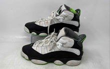 Load image into Gallery viewer, Nike Boys Air Jordan 6 Rings 323419-130 Black Green White Sneakers Shoes Sz 5.5Y
