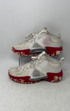 Load image into Gallery viewer, Adidas Womens Exhibit Select Mid IE9327 White Red Lace-Up Sneaker Shoes Size 7.5
