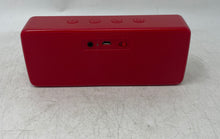 Load image into Gallery viewer, AmazonBasics Model BSK30 Red Portable Bluetooth Wireless Speaker Not Tested
