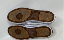 Load image into Gallery viewer, Polo Ralph Lauren Mens Franz White Moc Toe Boat Shoes Size 10.5 D
