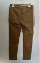 Load image into Gallery viewer, Perry Ellis Mens Brown Flat Front Pockets Straight Leg Chino Pants Size 29x30
