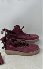 Load image into Gallery viewer, Nike Womens SF Air Force 1 Mid AJ1698-600 Burgundy &amp; Brown Sneaker Shoes Sz 6.5
