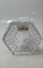 Load image into Gallery viewer, Marquis By Waterford Clear Lead Crystal Cut Corinth 7.5" Pillar Candle Holder

