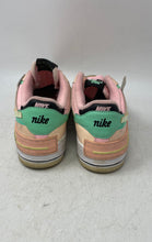 Load image into Gallery viewer, Nike Womens Air Force 1 Low Shadow Pink Beige Sneaker Shoes Size 7.5 No Laces
